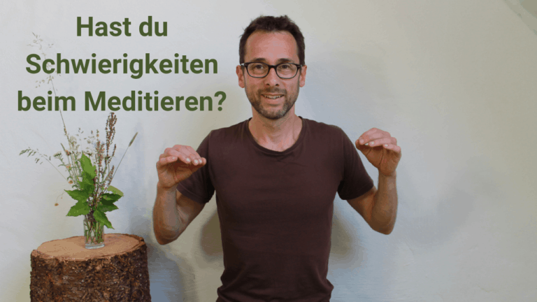 Umgang mit Schwierigkeiten bei der Meditation