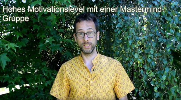 Hohes Energielevel mit einer Mastermind Gruppe